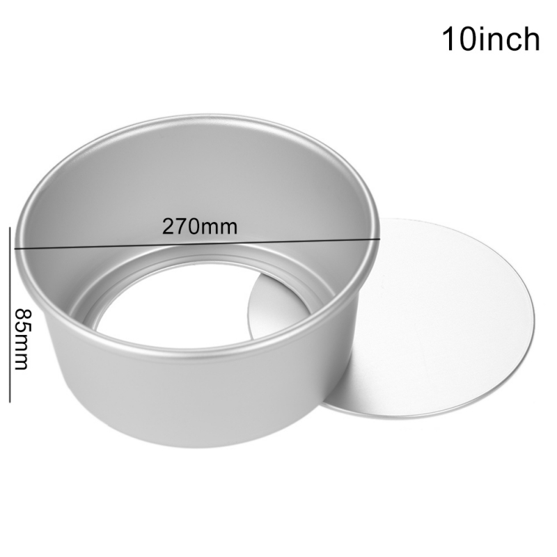 2-5inch Round Mini Cake Pan Removable Bottom Pudding Baking Moulds DIY Mold D8D1 